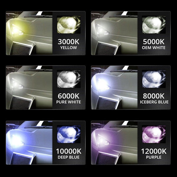 55W HID KIT 3000K - 10000K – Luminosity Auto